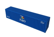 BuBi Model TT70157 - TT - Container 40 ft P+O